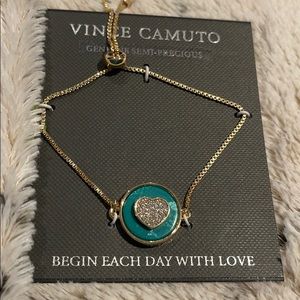 💘💘💘Beautiful adjustable bracelet with/center 💚